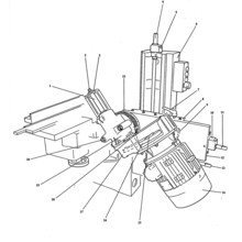 Universal Head Adjusting Mechanism for GD Planer Moulder Spare Parts