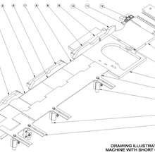 K23 K25 Fences, Bedplates & Side Guides (Long Infeed)