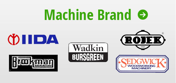 Spare Machinery Parts by Machine Brand