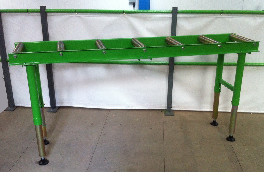 2 METRE HEAVY DUTY WORKSHOP ROLLER TABLE EXCELLENT VALUE 7 ROLLERS
