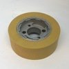 80 Dia x 30mm Wide Alloy Hubbed Roller Of Comatic Power Feeder - 20mm Bore