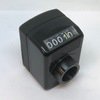 SIKO DA09 Metric Black Indicator - 20mm Bore 1mm Per Rev, Clockwise To Increase