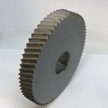 20mm Wide Sawtooth Steel Roller (35mm Bore + Keyway)