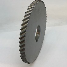 10mm Wide Sawtooth Steel Roller (35mm Bore + Keyway)