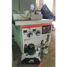 Used SCM Ti 120 Class tilting spindle moulder with Power Feed