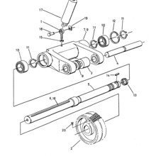 Shaft-mounted Feed Roll for GD Planer Moulder Spare Parts