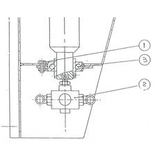 Head mount tail bearing and valve