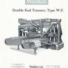 Wadkin WF and WF/B Double End Tenoner Spare Parts