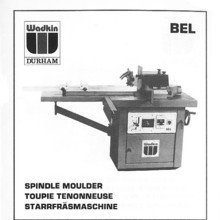 Wadkin BEL Vertical Spindle Moulder Spare Parts