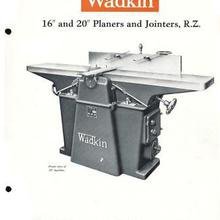 Wadkin RZ Surface Planer Spare Parts