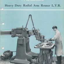 Wadkin LYR Radial Arm Router Spare Parts