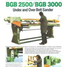 Wadkin BGB Belt Sander Spare Parts
