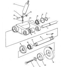 Flange-mounted Feed Roll for GD Planer Moulder Spare Parts